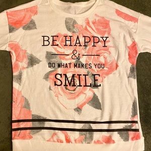 Cute Logo Floral Top